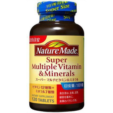 Viên Uống Bổ Sung Vitamin Nature Made Super Multiple Vitamin Minerals 120 viên
