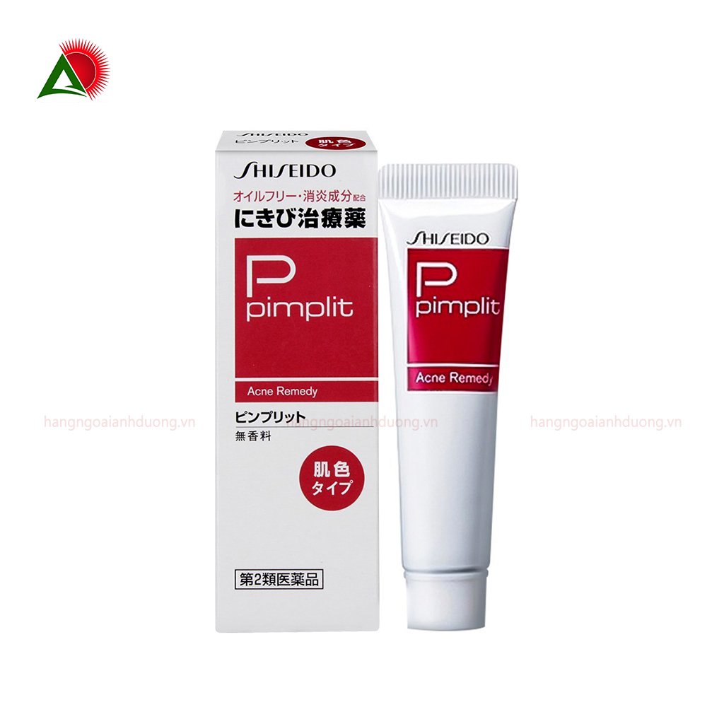 Kem trị mụn Shiseido Pimplit Nhật Bản 18g - Giúp giảm mụn nhanh chóng