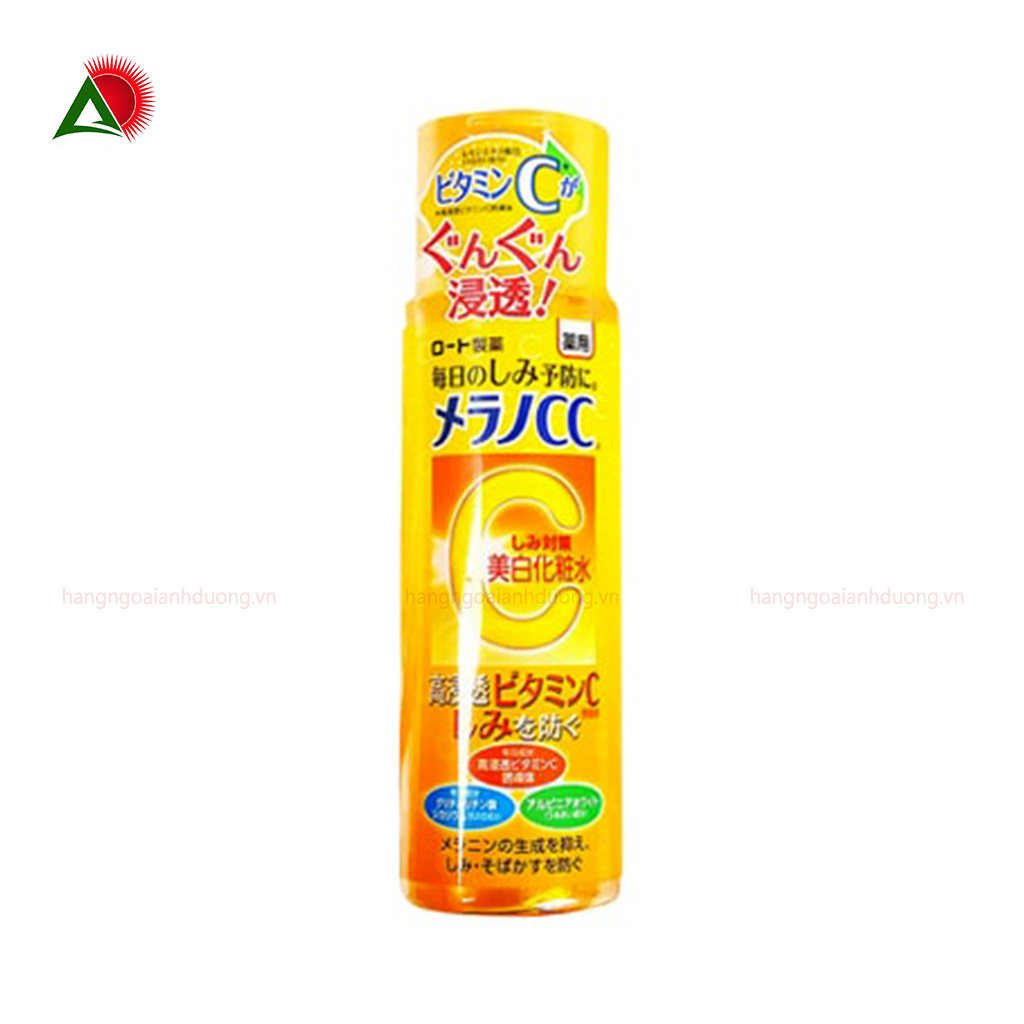 Nước Hoa Hồng CC Melano Rohto 170ml
