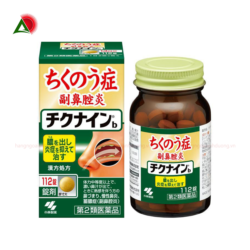Thuốc Trị Viêm Xoang Kobayashi Chikunain 112 viên, 224 viên