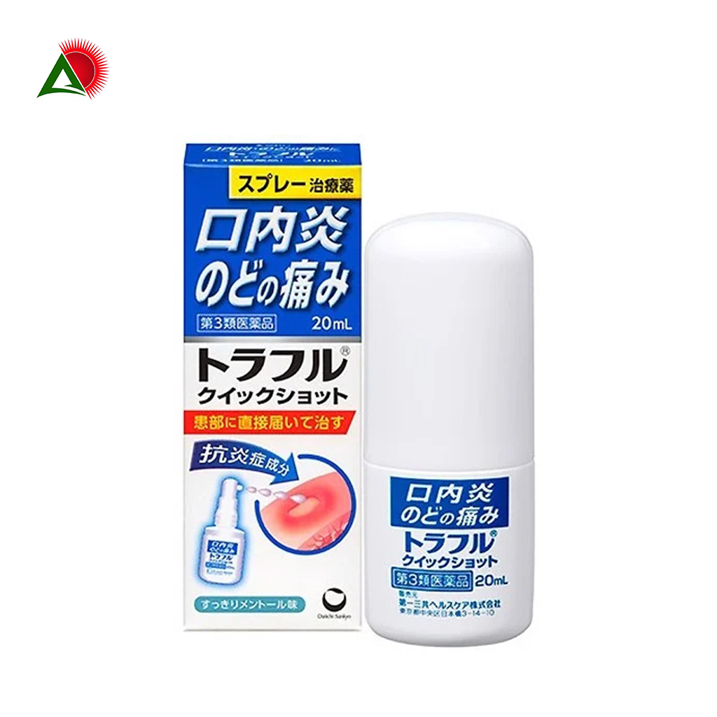 Thuốc Xịt Miệng Traful Nhật Bản 20ml