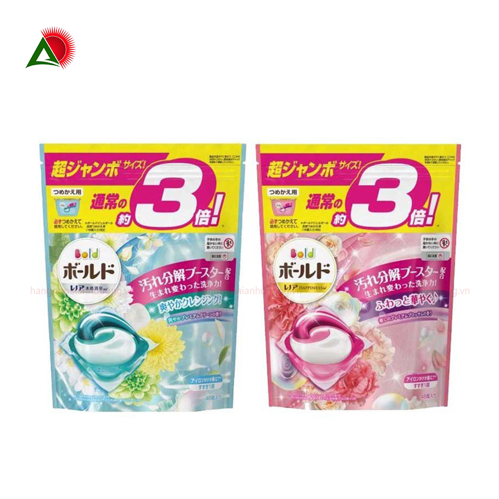 Viên Giặt Xả Gelball 3D Túi 46 Viên