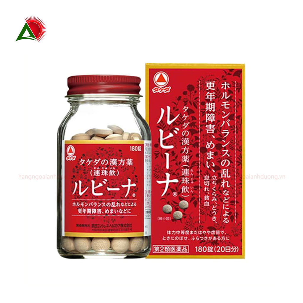 Viên Uống Bổ Máu Rubina Nhật 180 viên