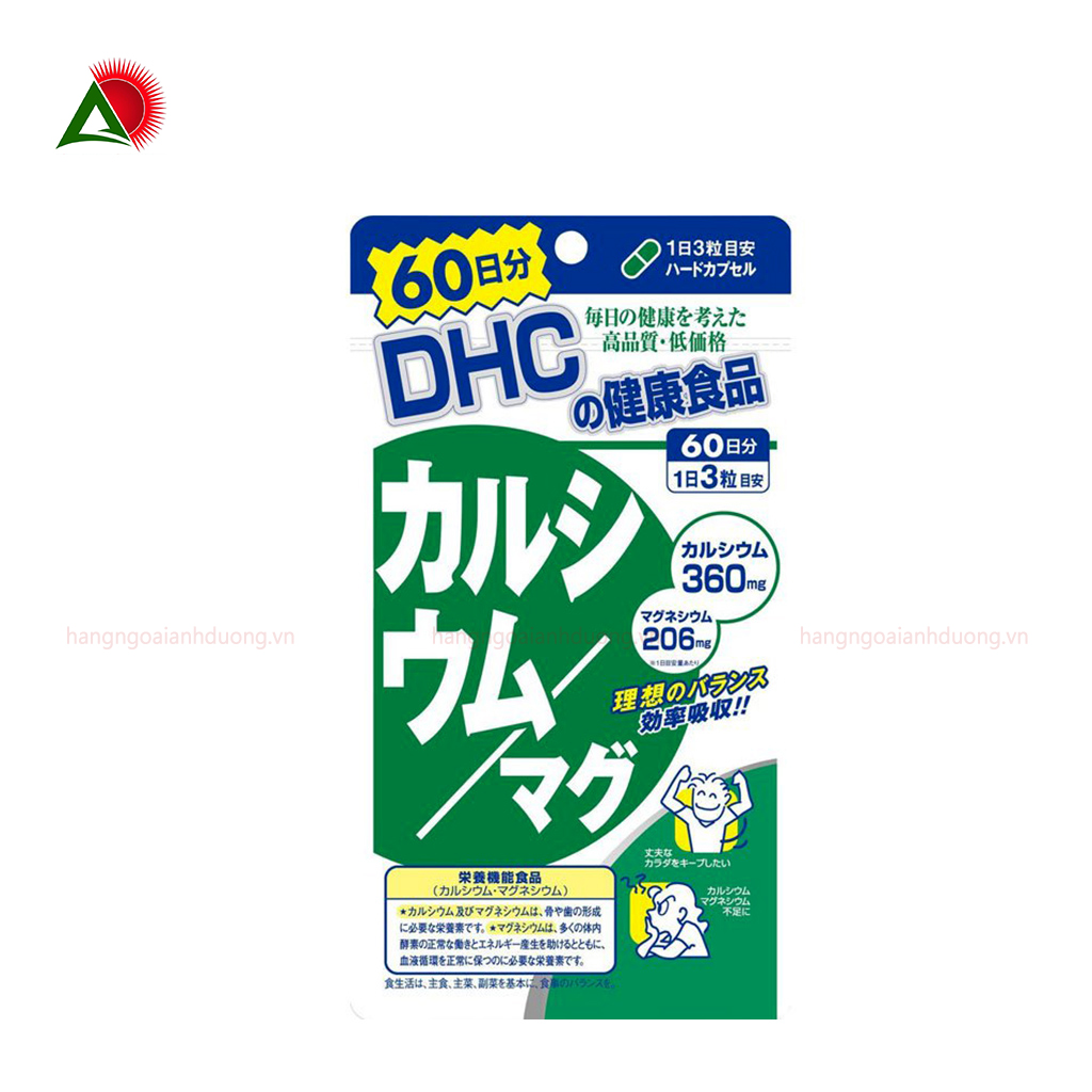 Viên Uống Bổ Sung Canxi DHC Nhật 60 Ngày 180 Viên