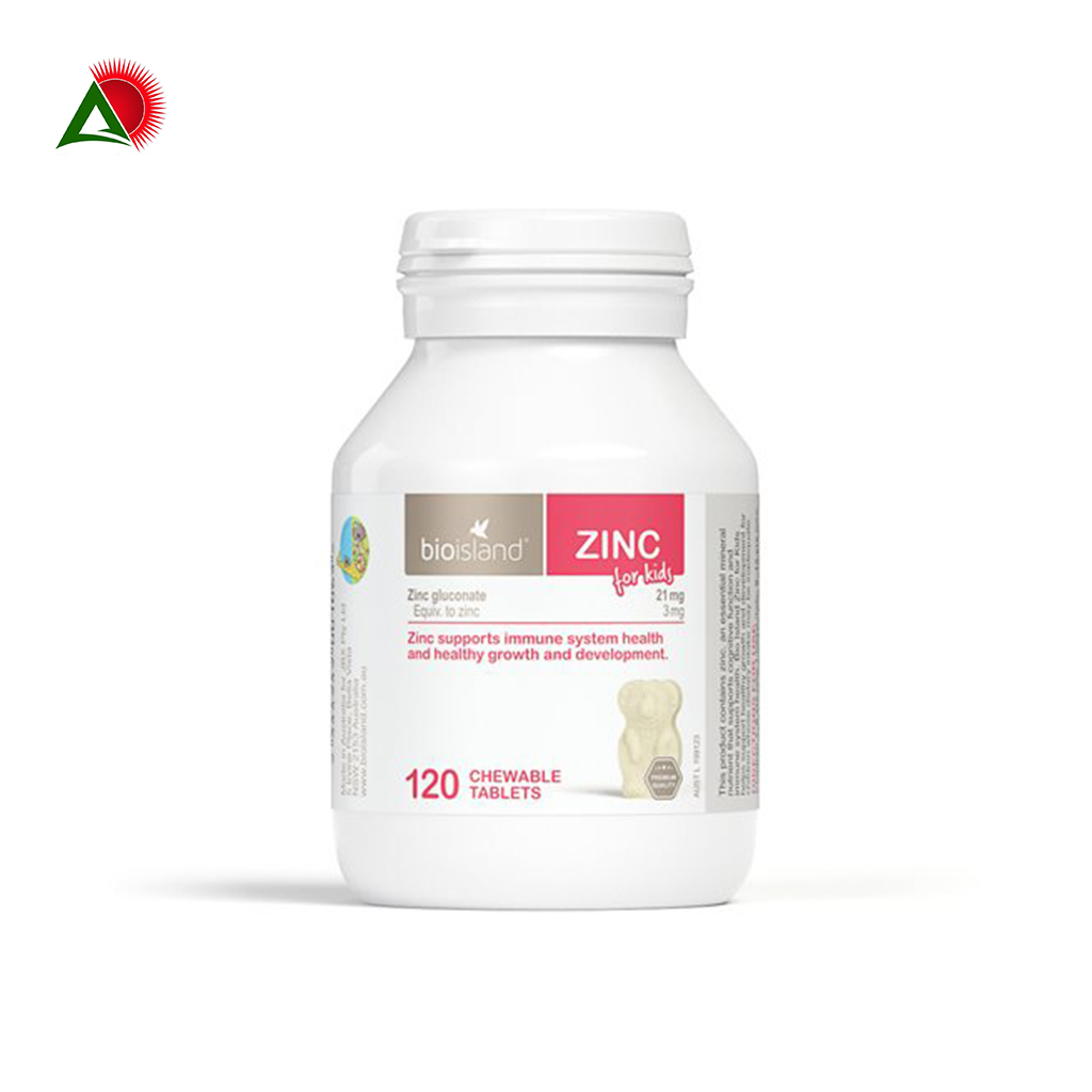 Kẽm Bio Island Zinc 120 Viên Úc