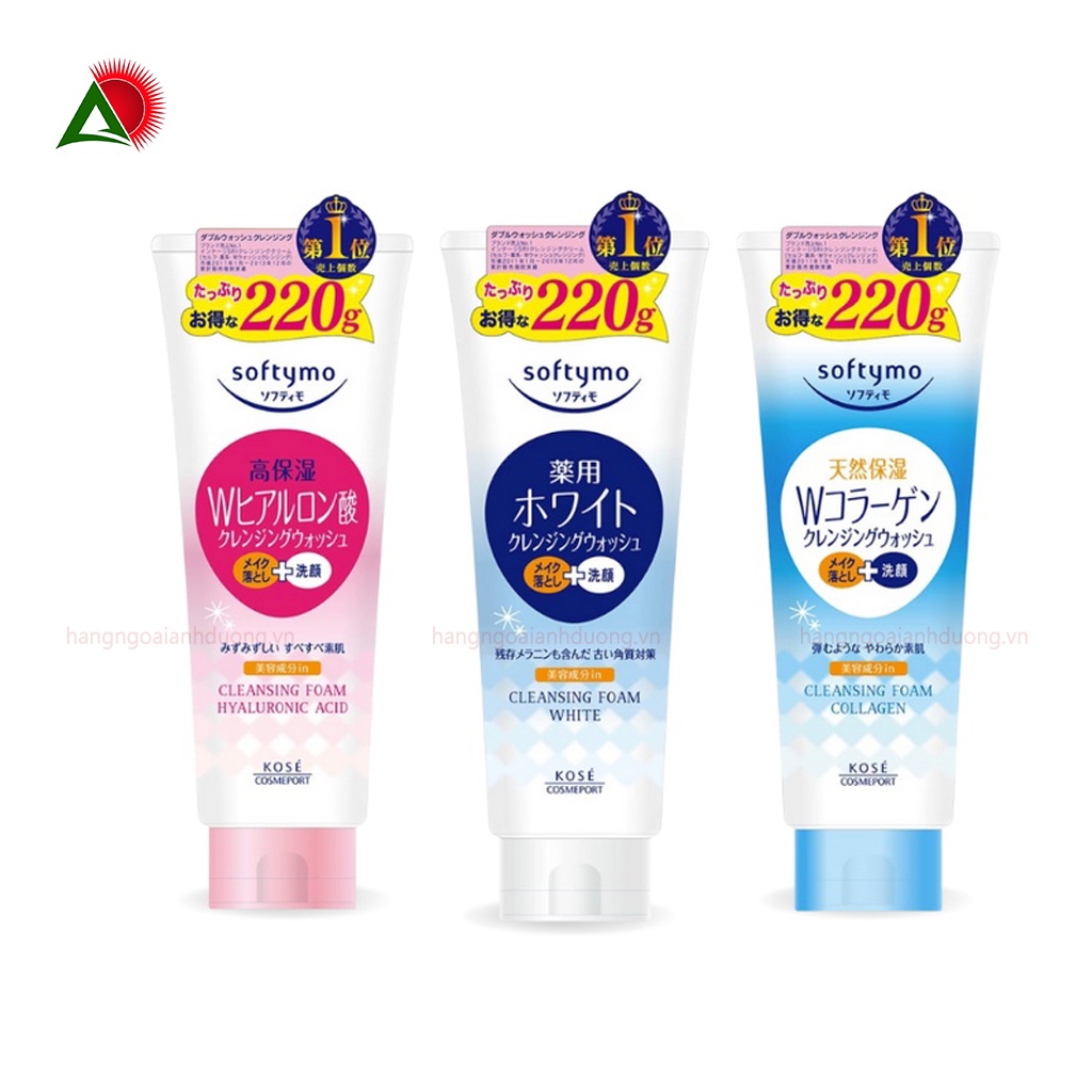 Sữa Rửa Mặt Kose Softymo 220g