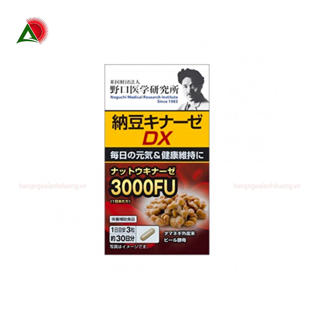 Thuốc Chống Đột Qụy Nattokinase 3000fu Nhật Bản 90 Viên