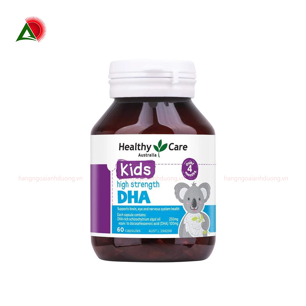 Viên Uống DHA Kids Healthy Care Cho Bé 60 Viên