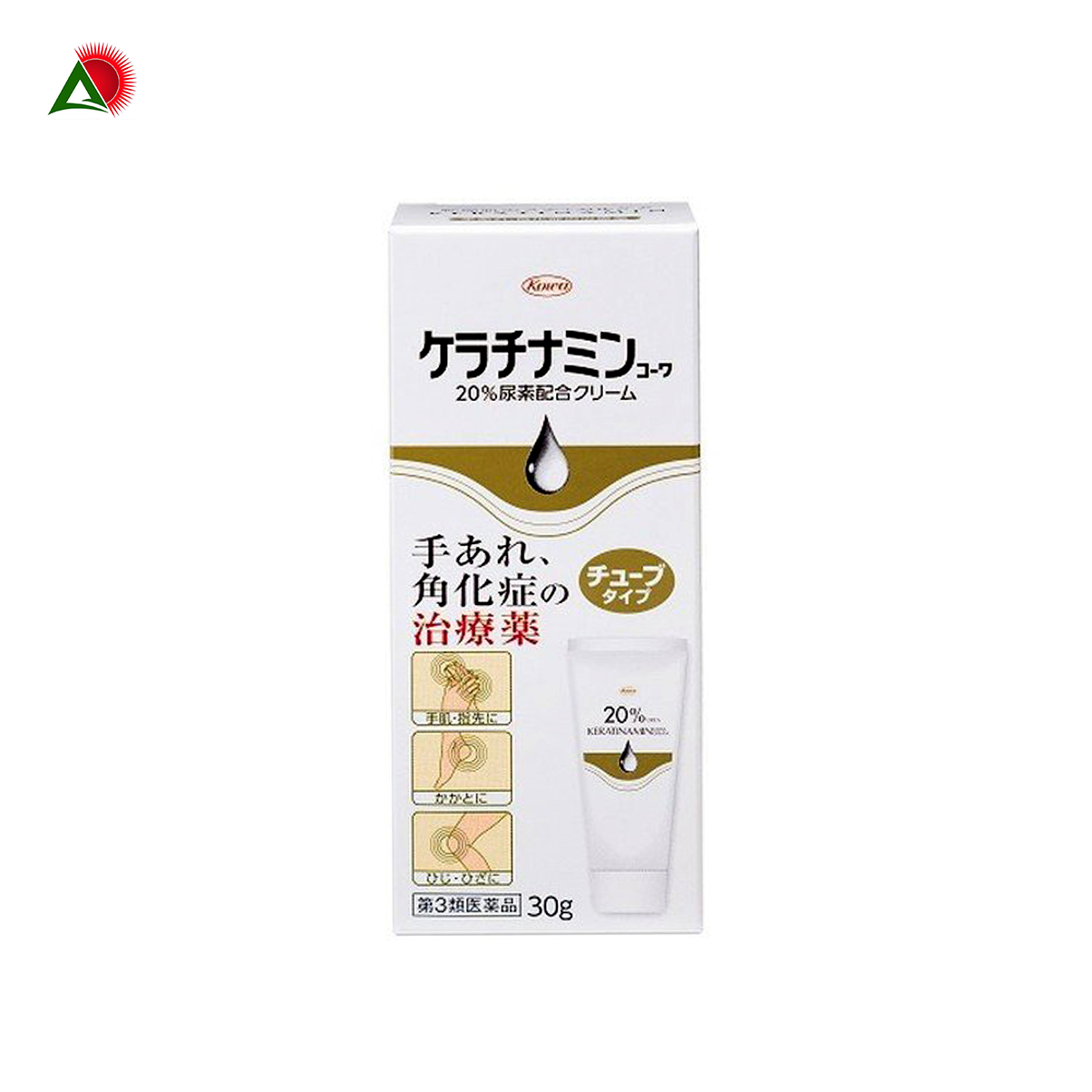 Kem Trị Á Sừng, Viêm Da Cơ Địa Kowa Keratinamin 30g