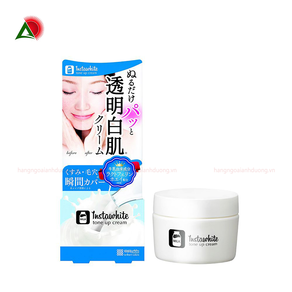 Kem Dưỡng Trắng Da Instawhite Tone Up Cream Meishoku 50g