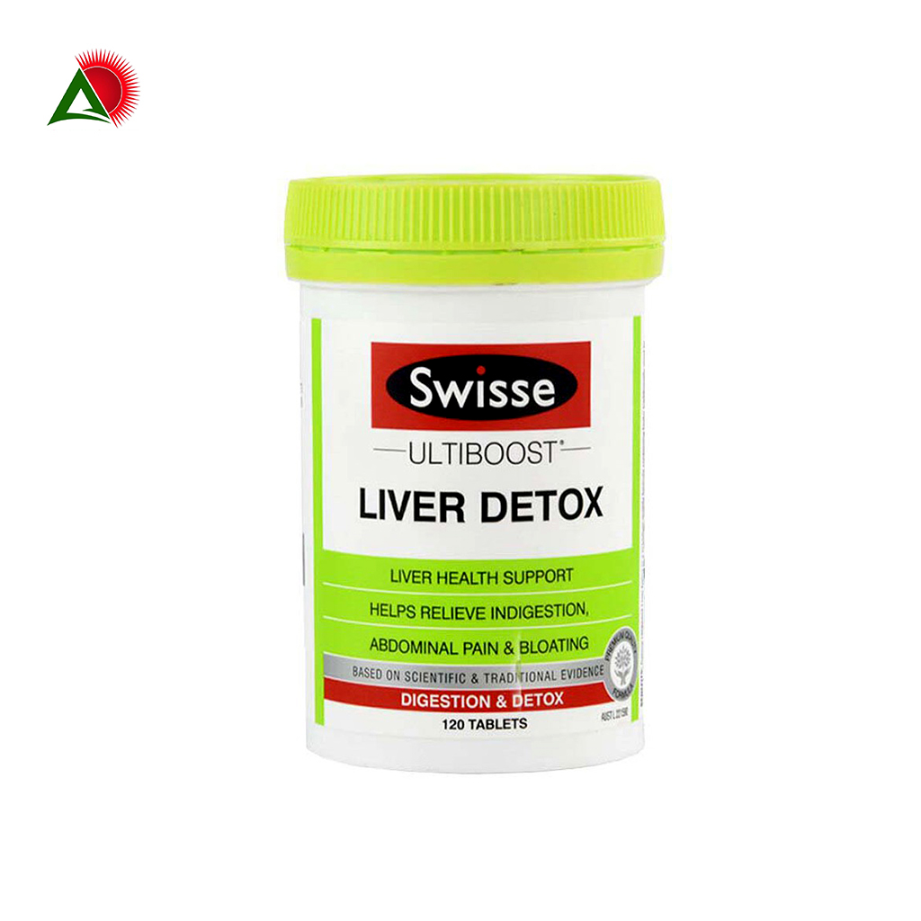 Viên Uống Hỗ Trợ Thải Độc Gan Swisse Liver Detox Úc 120 Viên