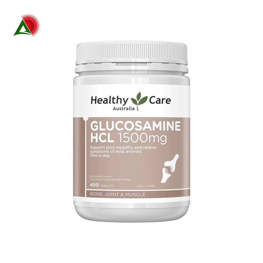 Viên Uống Healthy Care Glucosamine HCL 1500mg 400 Viên Của Úc