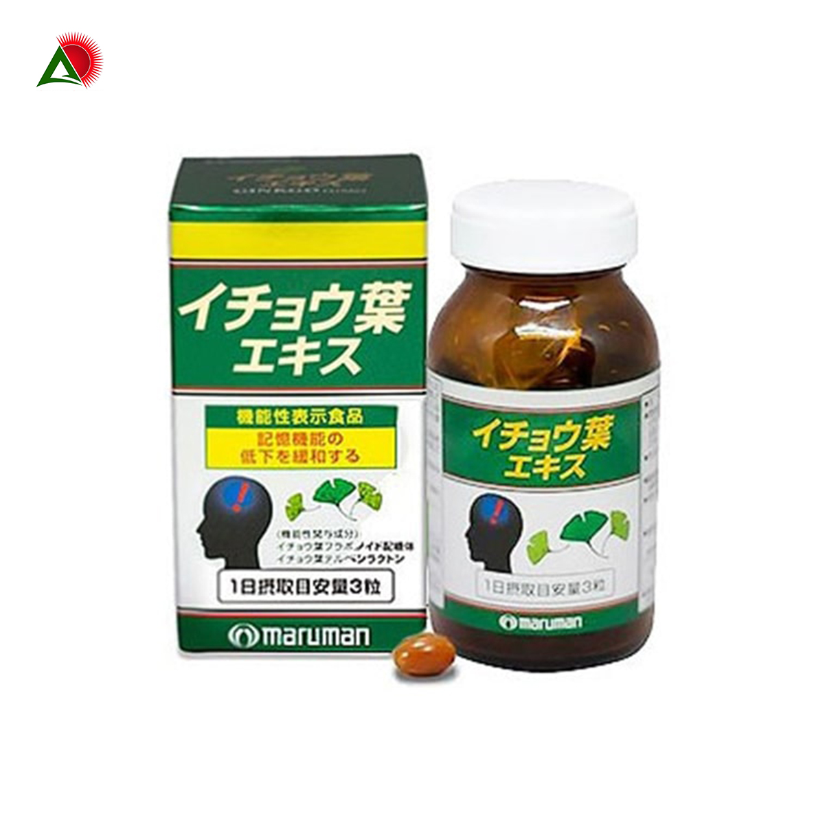 Viên Uống Bổ Não Maruman Ginkgo Biloba 100 Viên