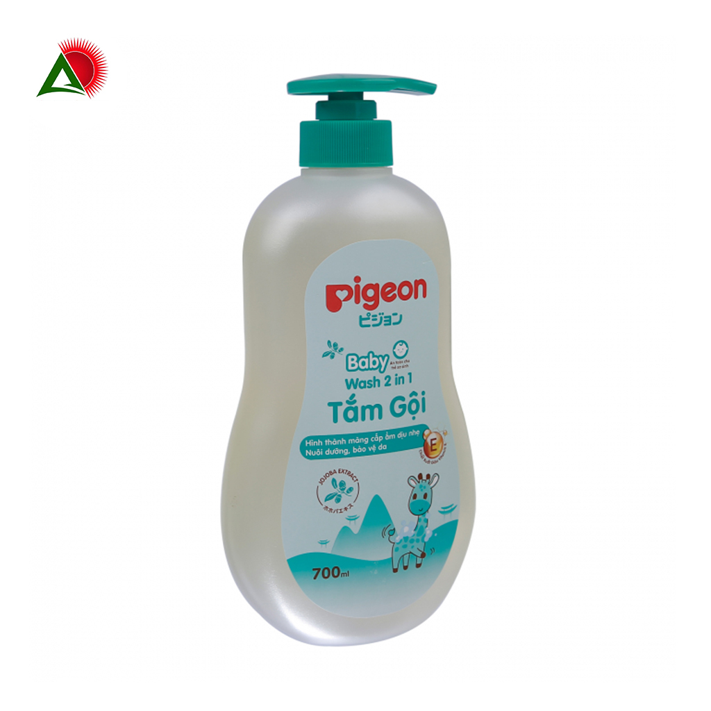 Tắm Gội 2 Trong 1 Pigeon 700ml