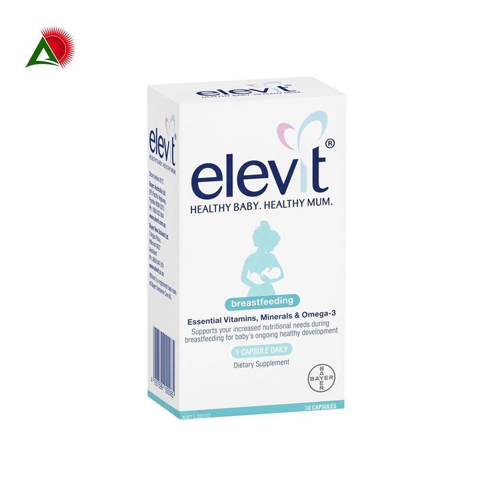 Elevit Sau Sinh Breastfeeding Của Úc 60 Viên