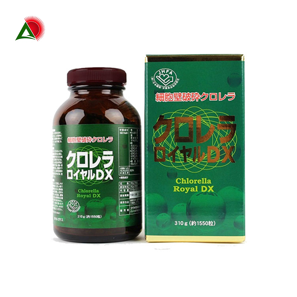 Tảo Lục Chlorella Royal DX 1550 Viên