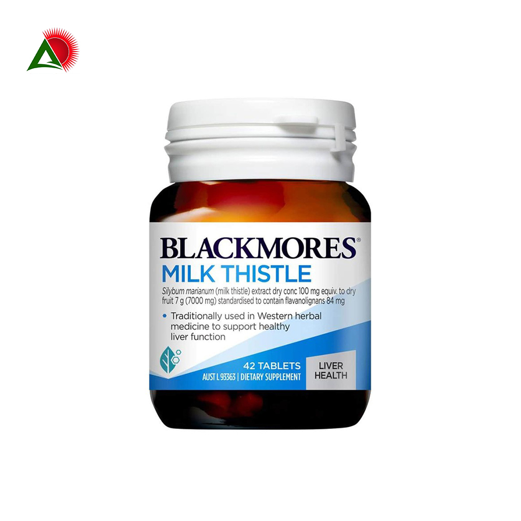  Viên Uống Hỗ Trợ Gan Milk Thistle Blackmores Của Úc 42 Viên