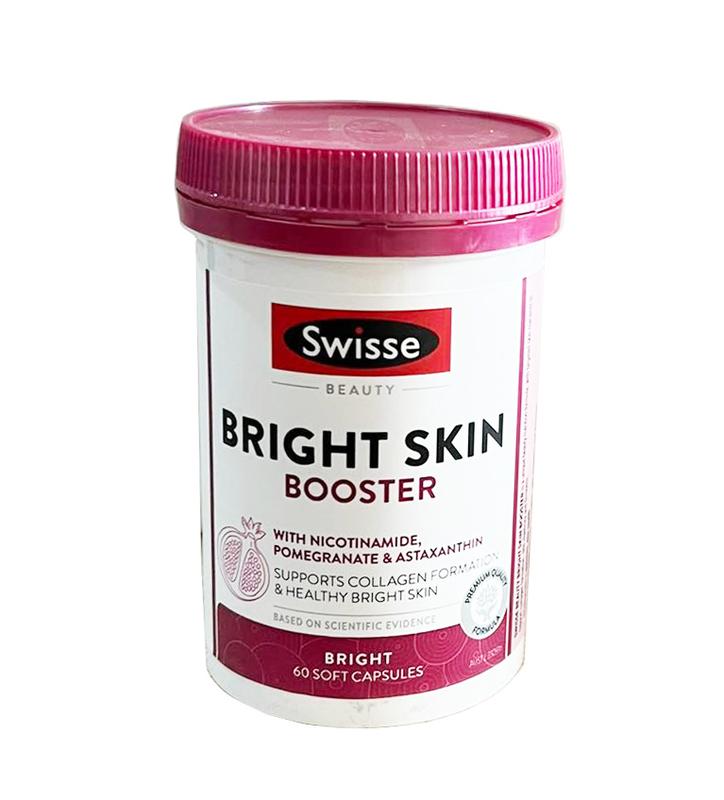 Viên Uống Hỗ Trợ Trắng Da Swisse Beauty Bright Skin Của Úc