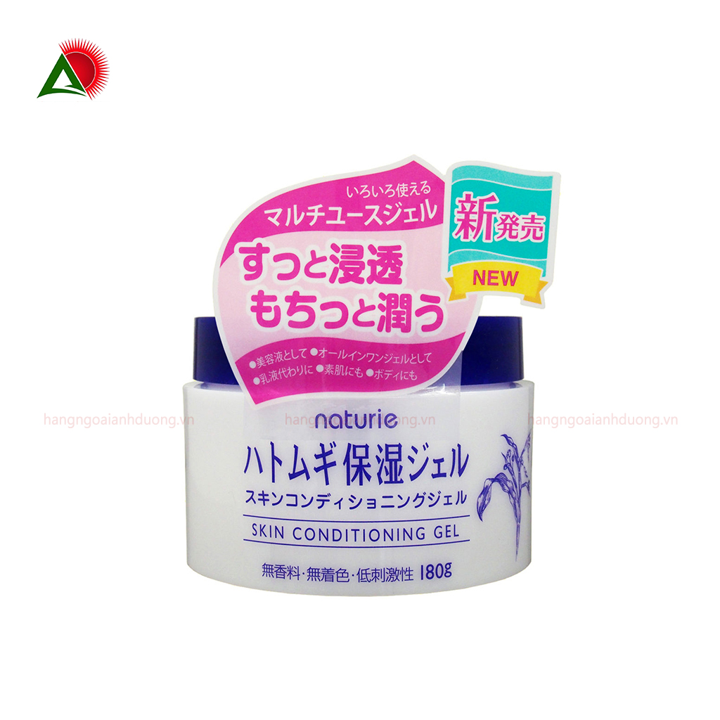 Gel Dưỡng Ẩm Hạt Ý Dĩ Naturie Hatomugi 180g