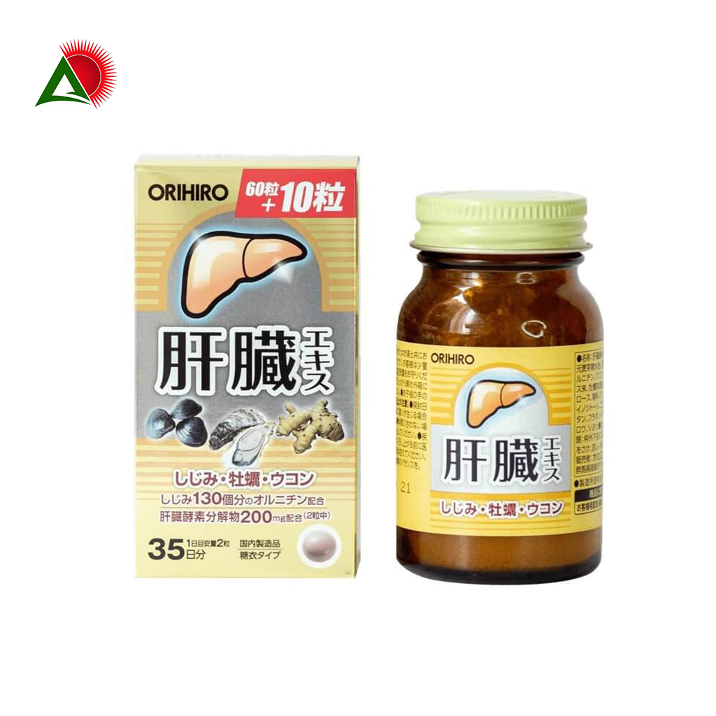 Viên Uống Bổ Gan Shijimi Orihiro 60 + 10 Viên