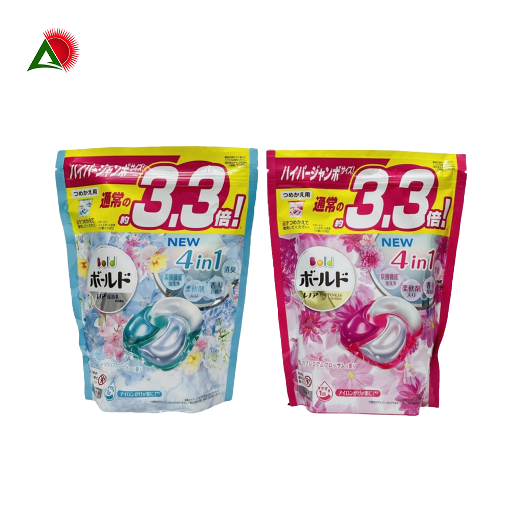 Viên Giặt Xả Gel Ball 4D Túi 39 Viên Nhật