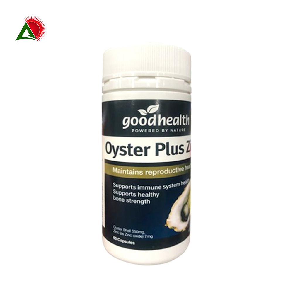 Tinh Chất Hàu Úc Oyster Plus Zinc Goodhealth 60 Viên