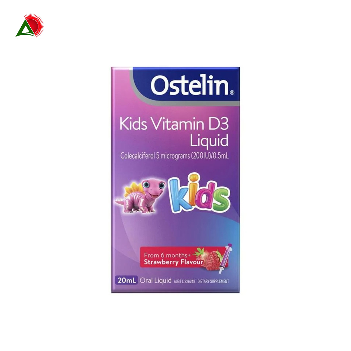 Ostelin Vitamin D3 Liquid 20ml Úc