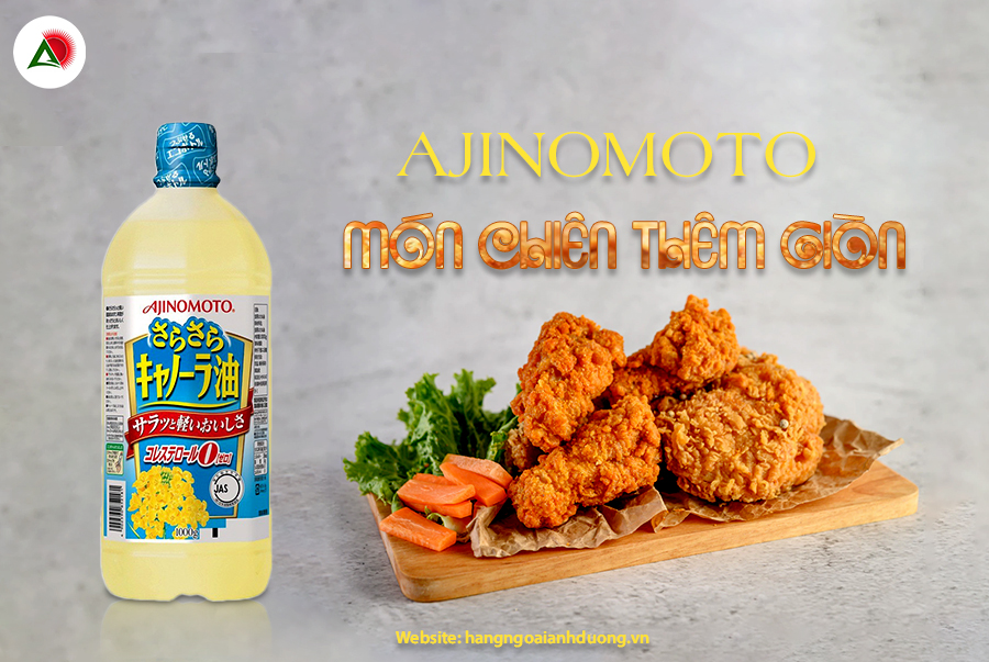 Dầu Ăn Hoa Cải Ajinomoto 1 Lít