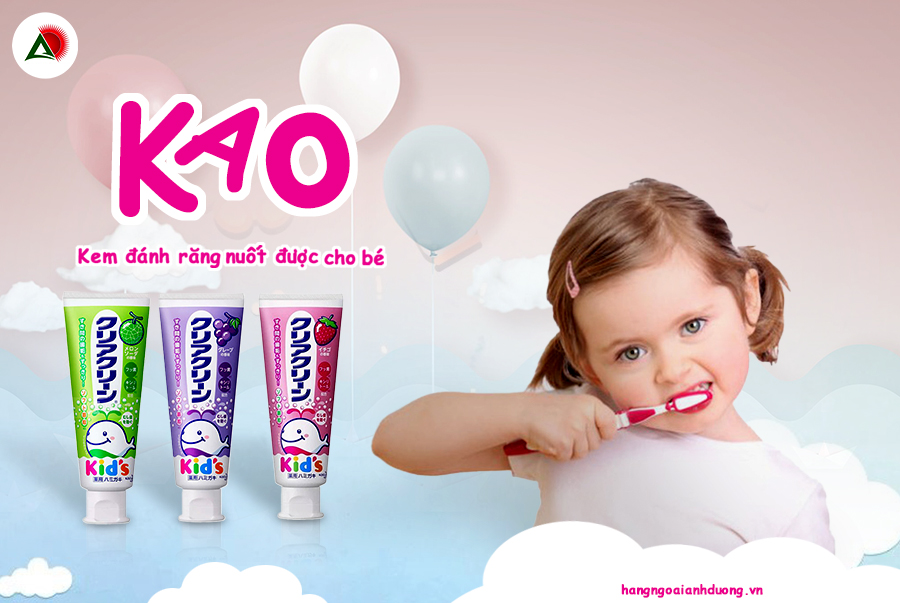 Kem Đánh Răng Cho Bé Kao 70g 