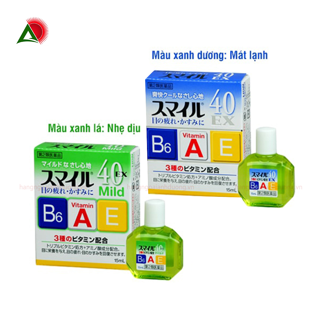 Nước Nhỏ Mắt Lion 40 Ex Mild 15ml