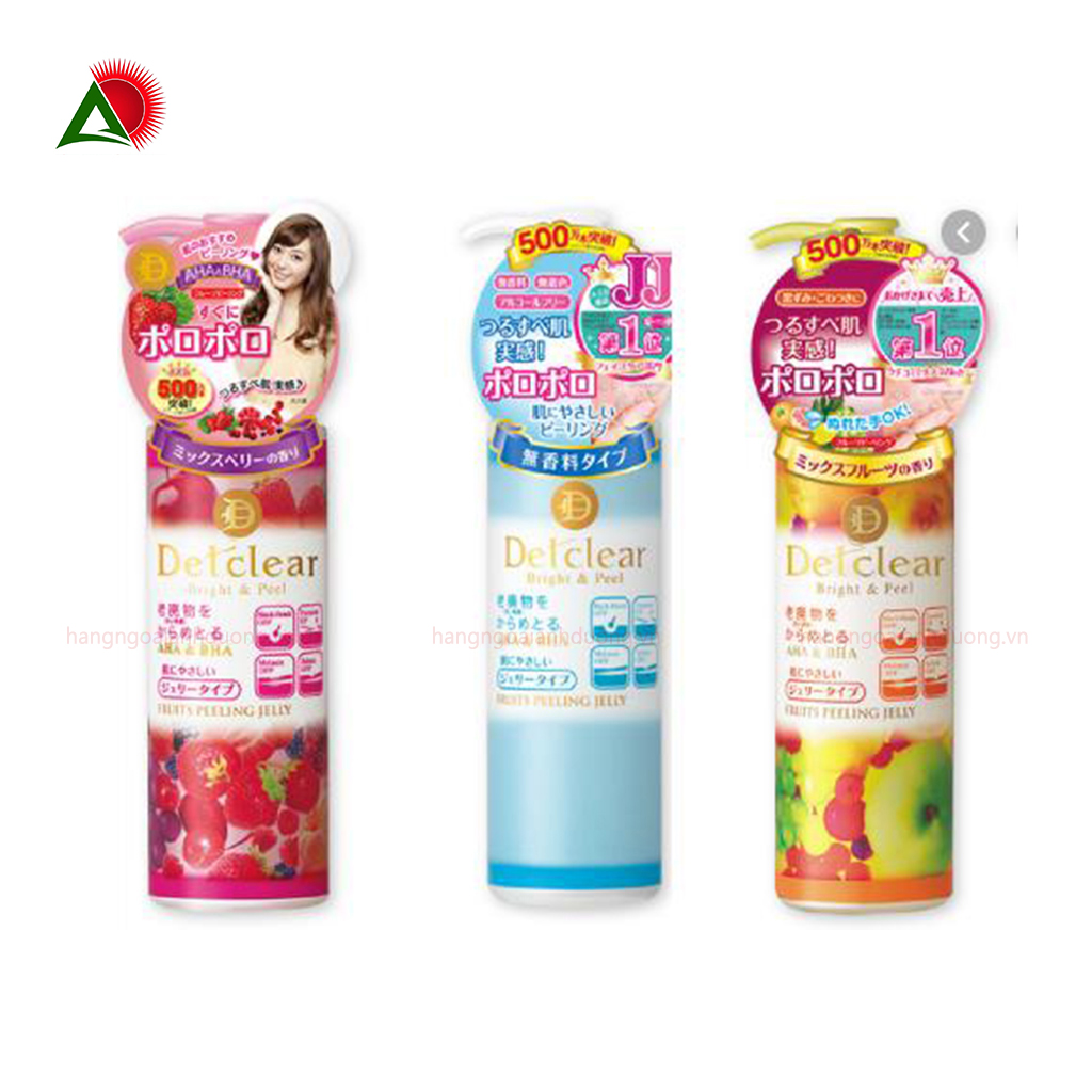 Tẩy Da Chết Detclear Bright And Peel 180ml