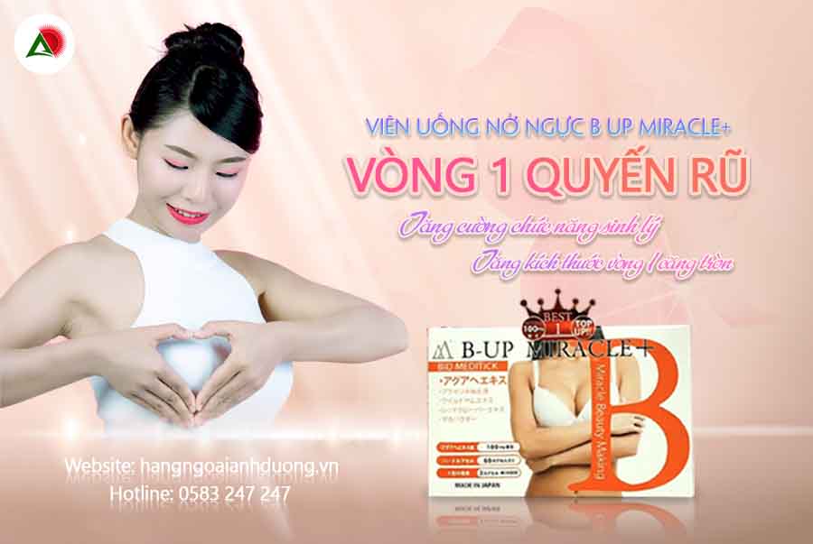 Viên uống nở ngực B Up Miracle