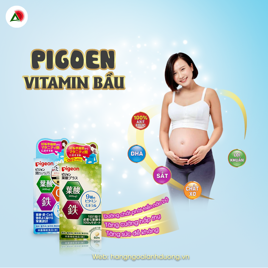 Vitamin Tổng Hợp Cho Bà Bầu Pigeon