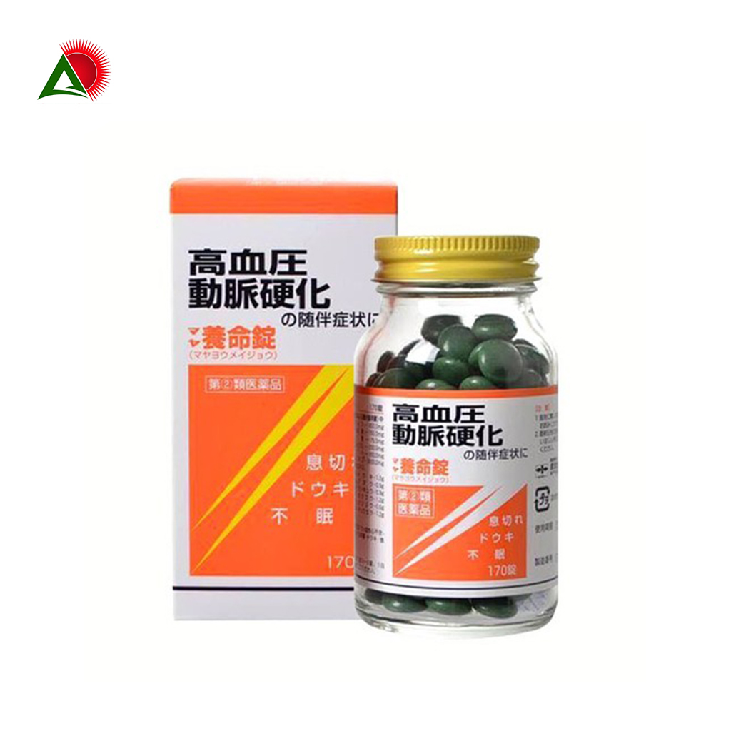Viên Uống Điều Hoà Huyết Áp Maya Yomeijyo 170 viên