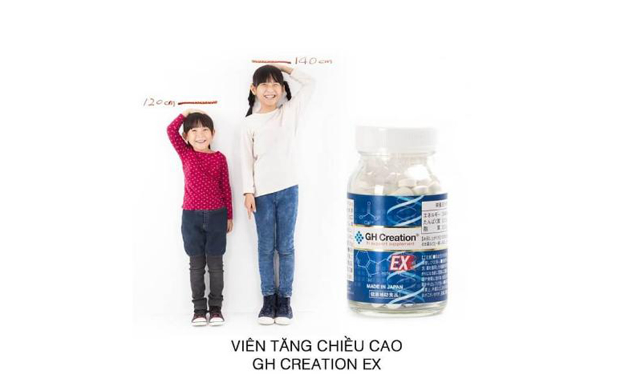 Công dụng thuốc tăng chiều cao gh ex