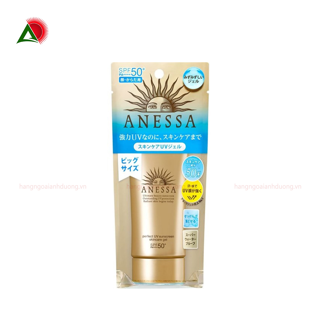 Gel chống nắng anessa 90g màu vàng