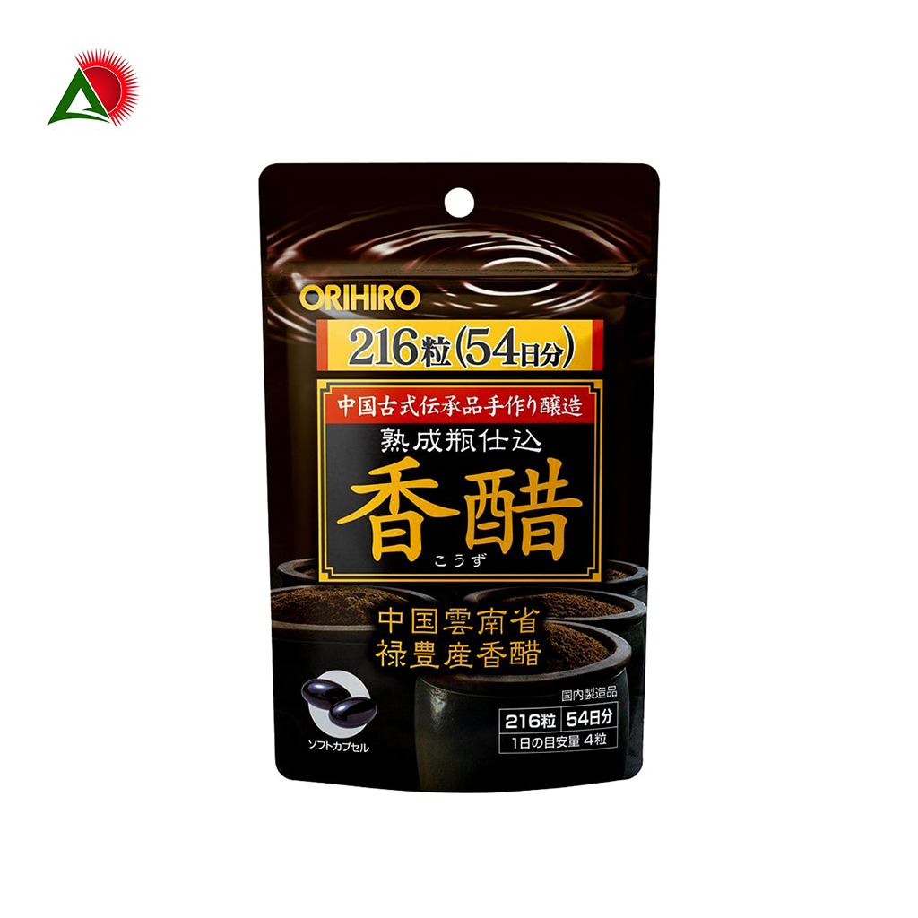 Viên uống giấm đen giảm cân Orihiro 216 viên