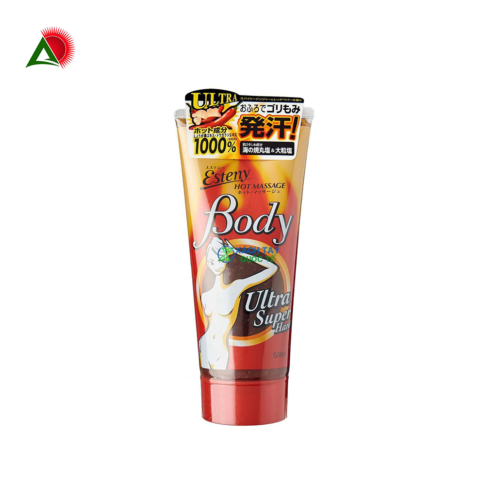 Kem Bôi Tan Mỡ Esteny Hot Body Ultra Super Hard 240g