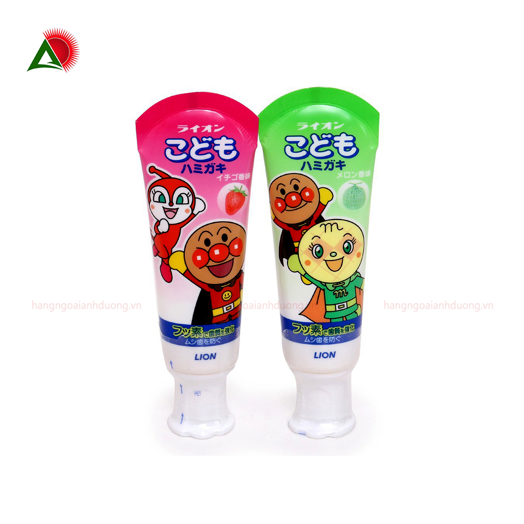 Kem đánh răng trẻ em Lion 40G