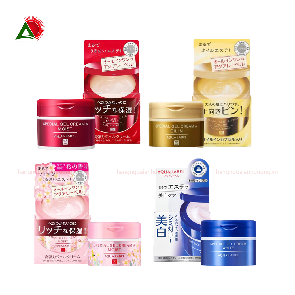  Kem Dưỡng Da 5 Trong 1 Shiseido Aqualabel 90g