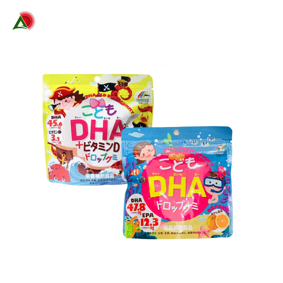 Kẹo Dẻo Bổ Sung DHA Unimat Riken 90 Viên