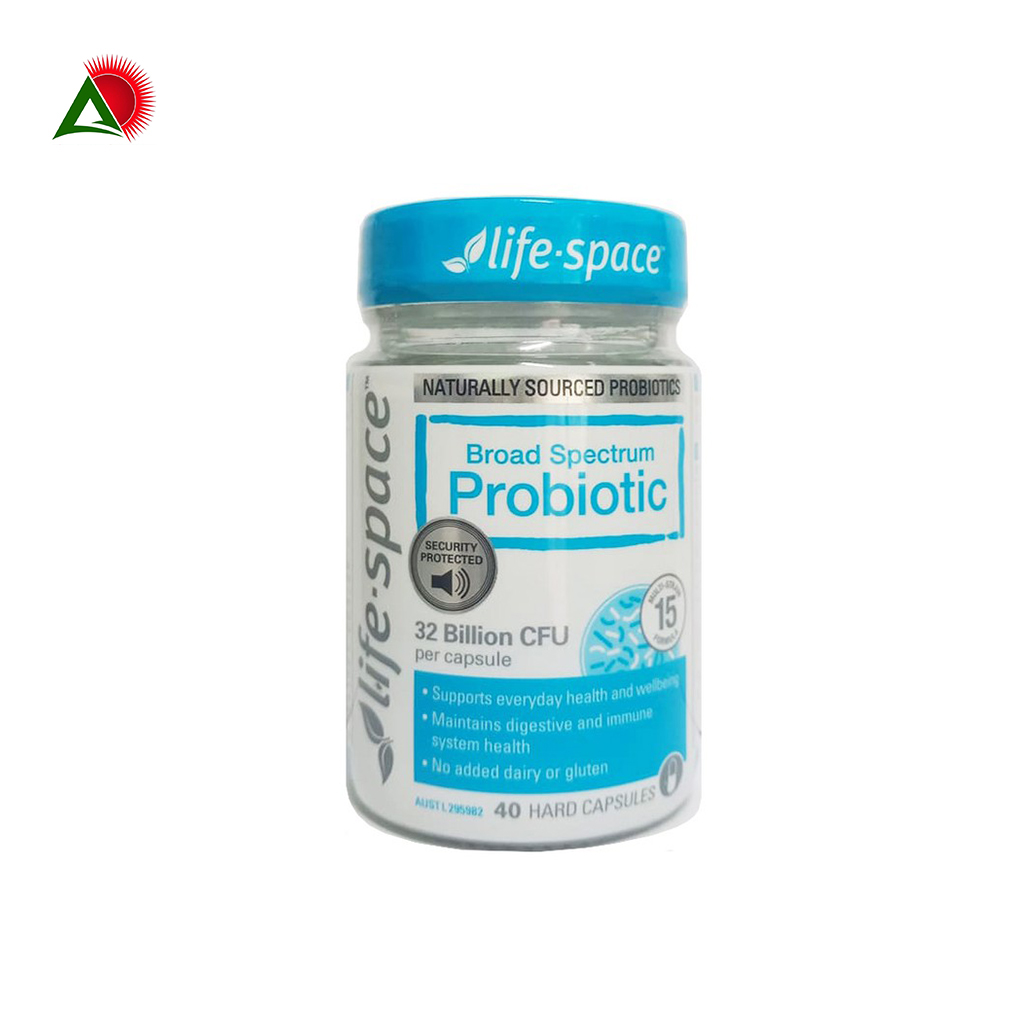 Men vi sinh Úc cho người lớn Life Space Probiotic 40 viên