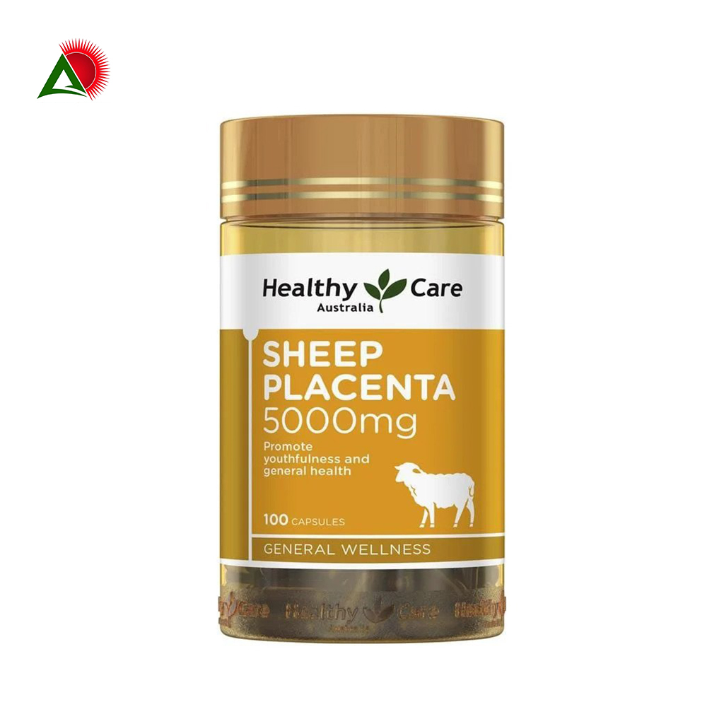 Viên Uống Nhau Thai Cừu Healthy Care Sheep Placenta 5000mg