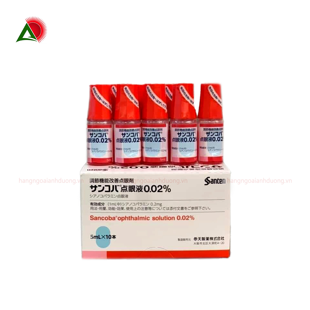 Thuốc nhỏ mắt Sancoba chống cận thị nhật bản