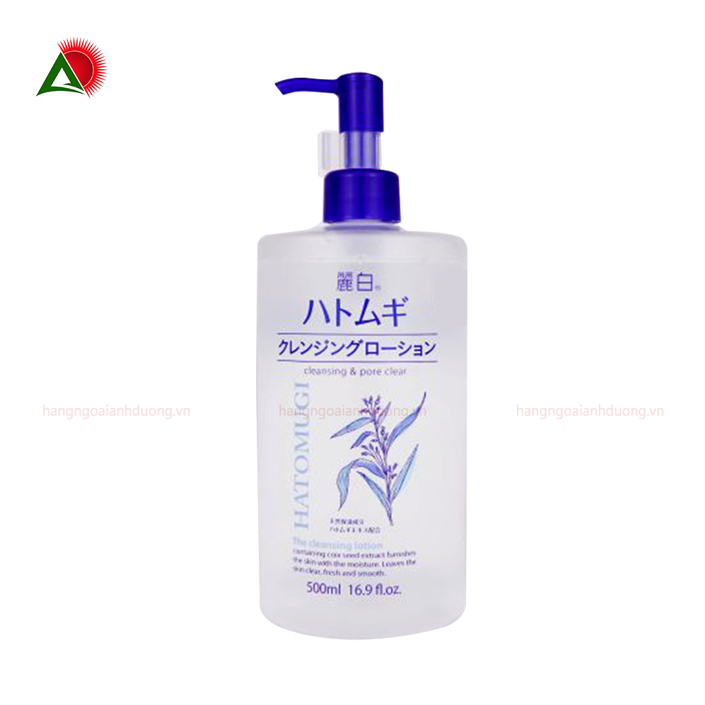Nước Tẩy trang Hatomugi 500ml 