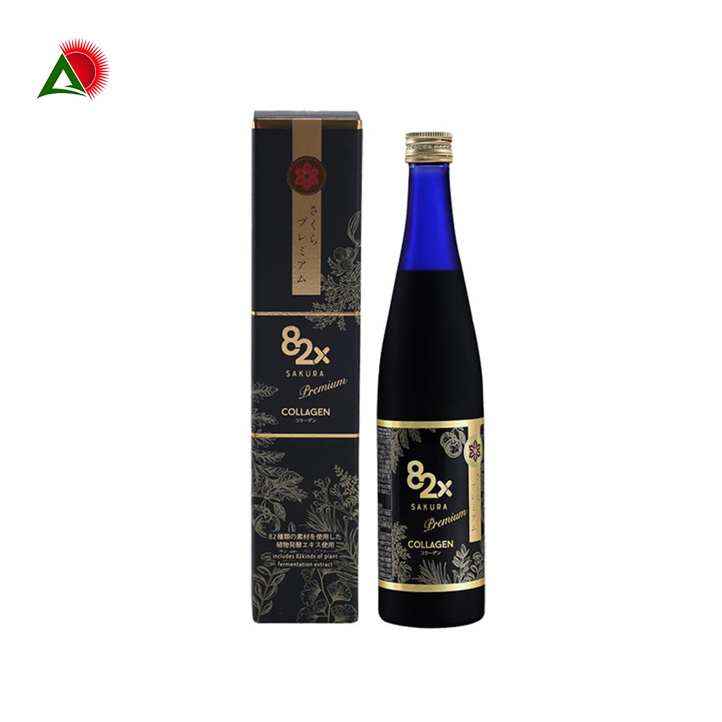 Nước Uống Collagen Mashiro 82x Sakura Premium 120.000mg 500ml