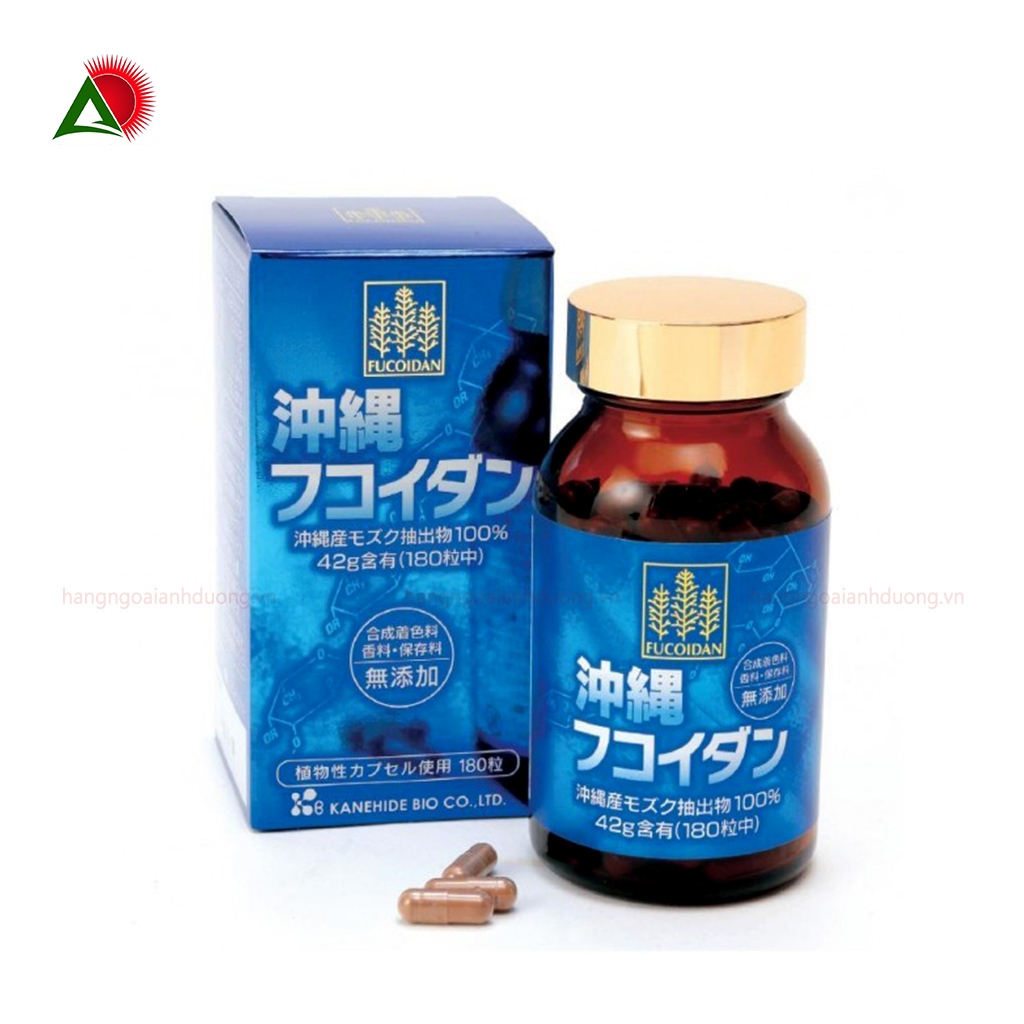 Tảo Fucoidan Okinawa 180 viên Chống ung thư