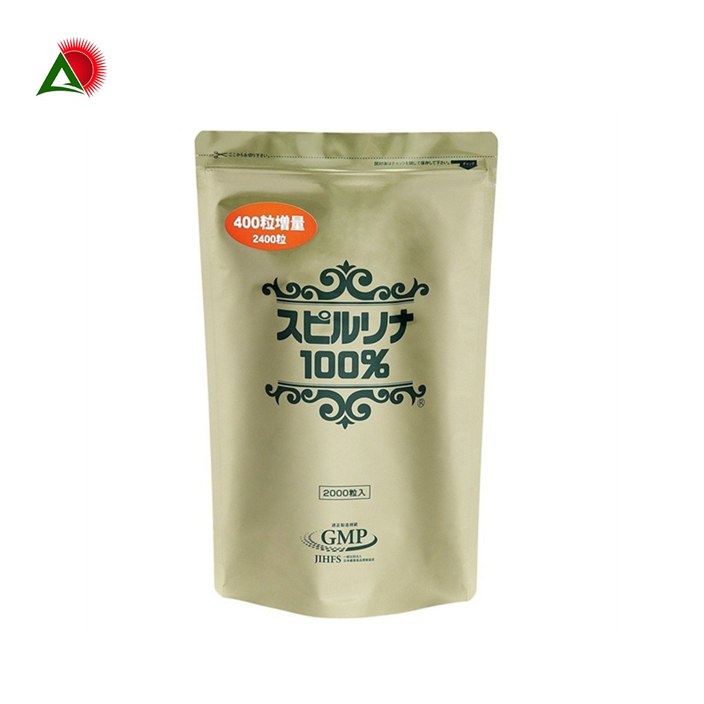 Tảo Xoắn Spirulina Dạng Túi 2400 Viên