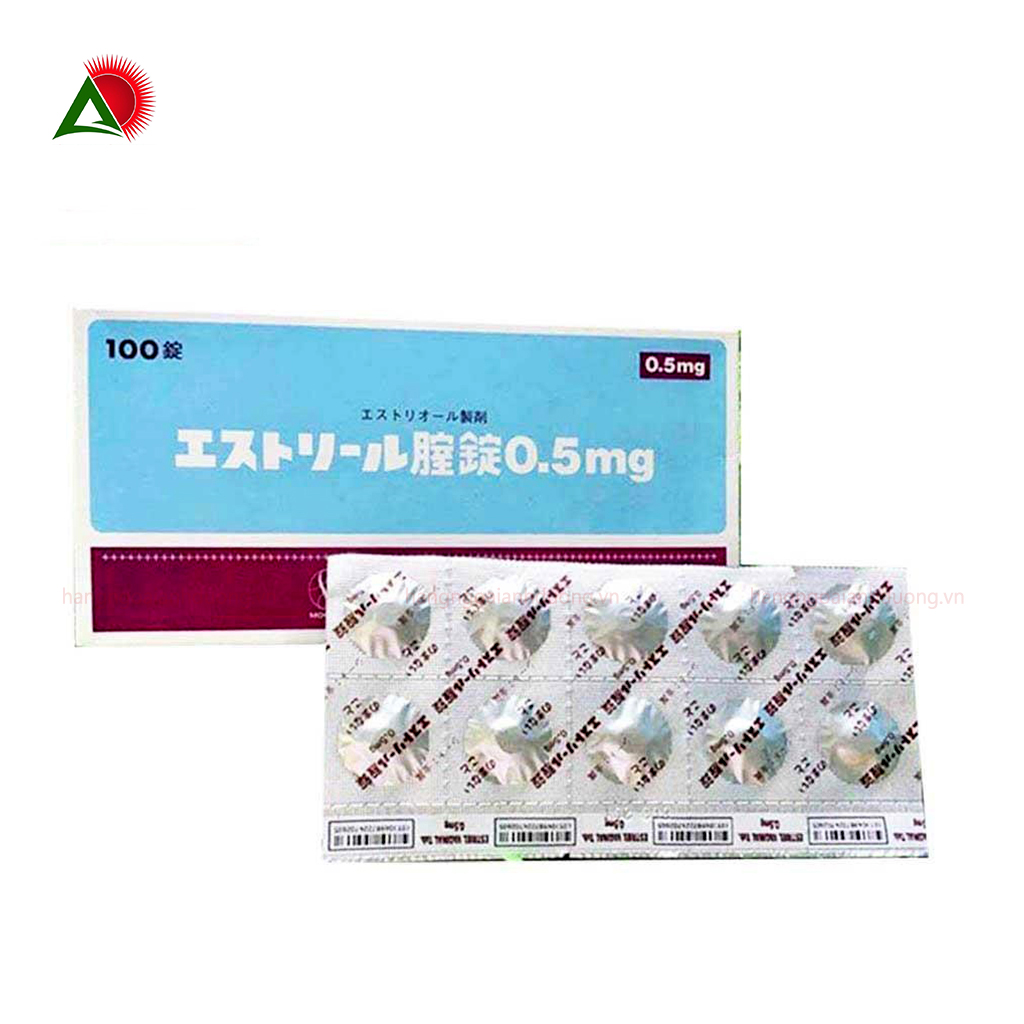 Viên nén âm đạo Estoril 0.5mg