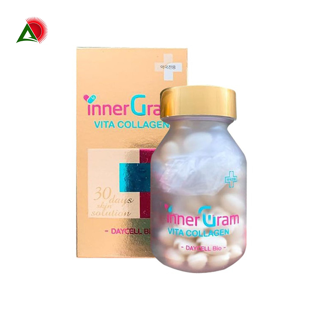 Viên Uống Cấp Nước Hỗ Trợ Trắng Da Daycell Inner Gram Vita Collagen